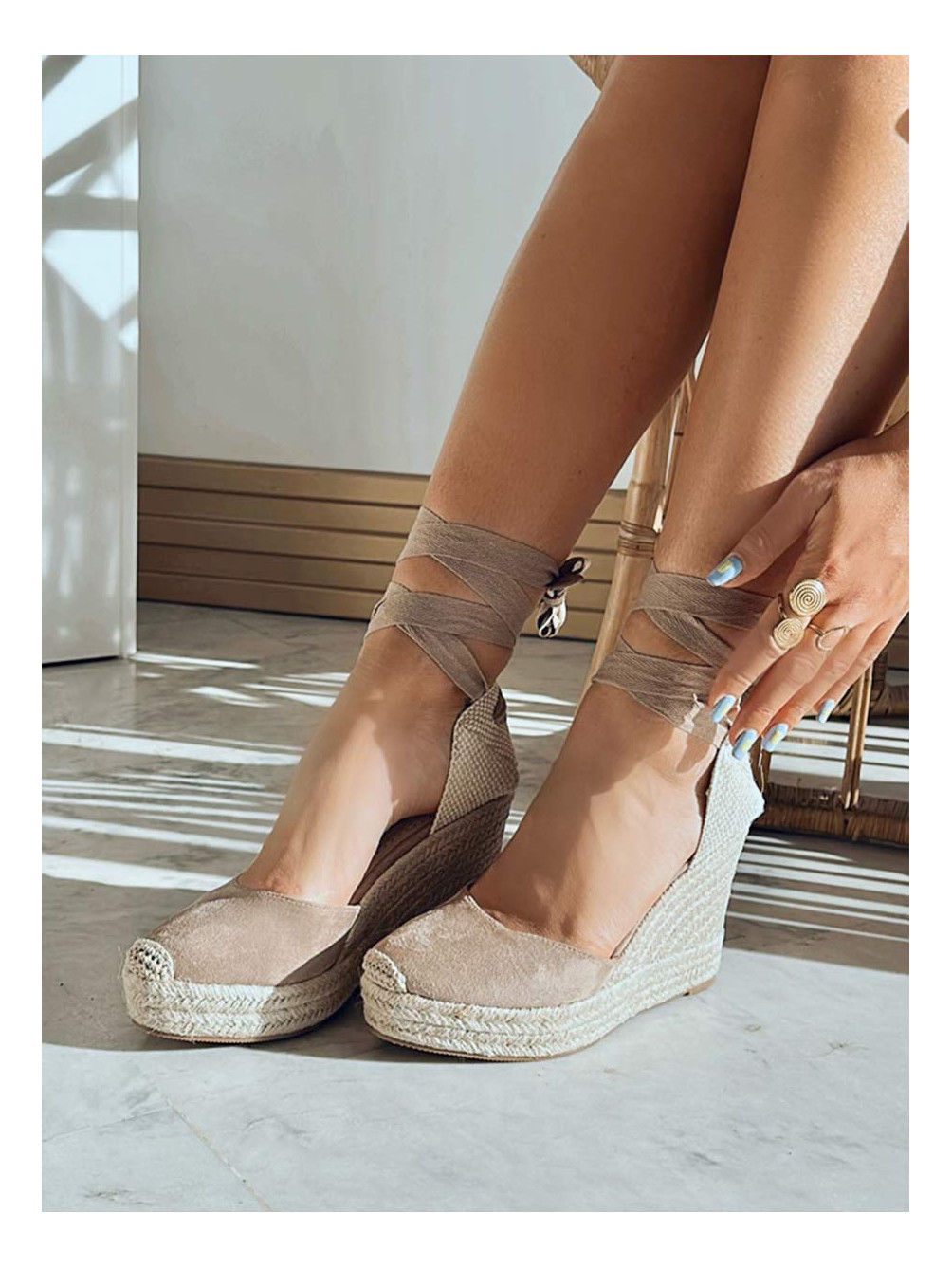 ESPADRILLES EFECTO NOBUK - 1