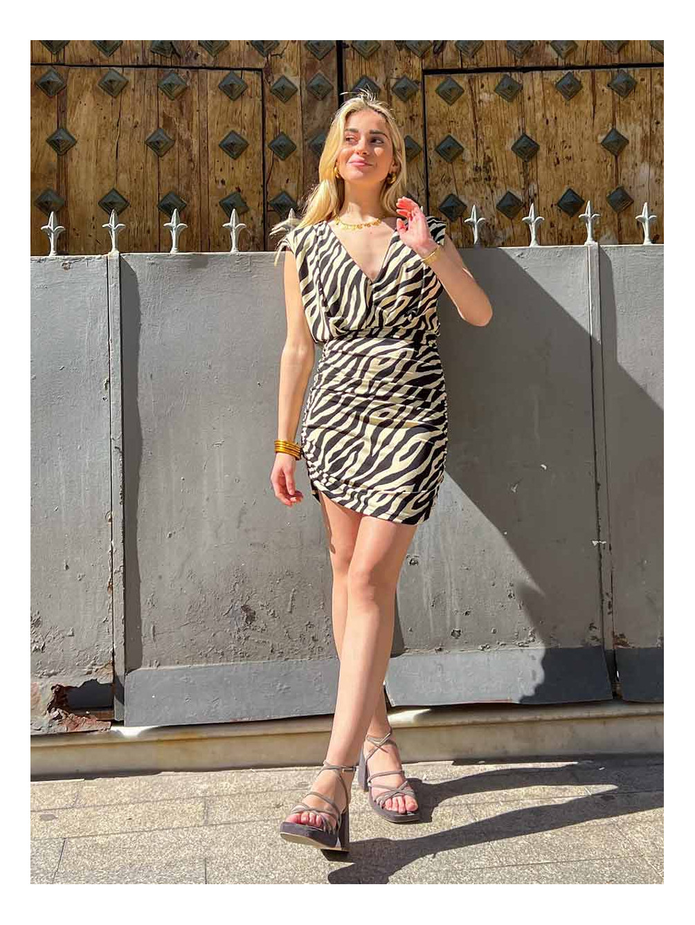 VESTIDO SUMMER CHIC ANIMAL - 2