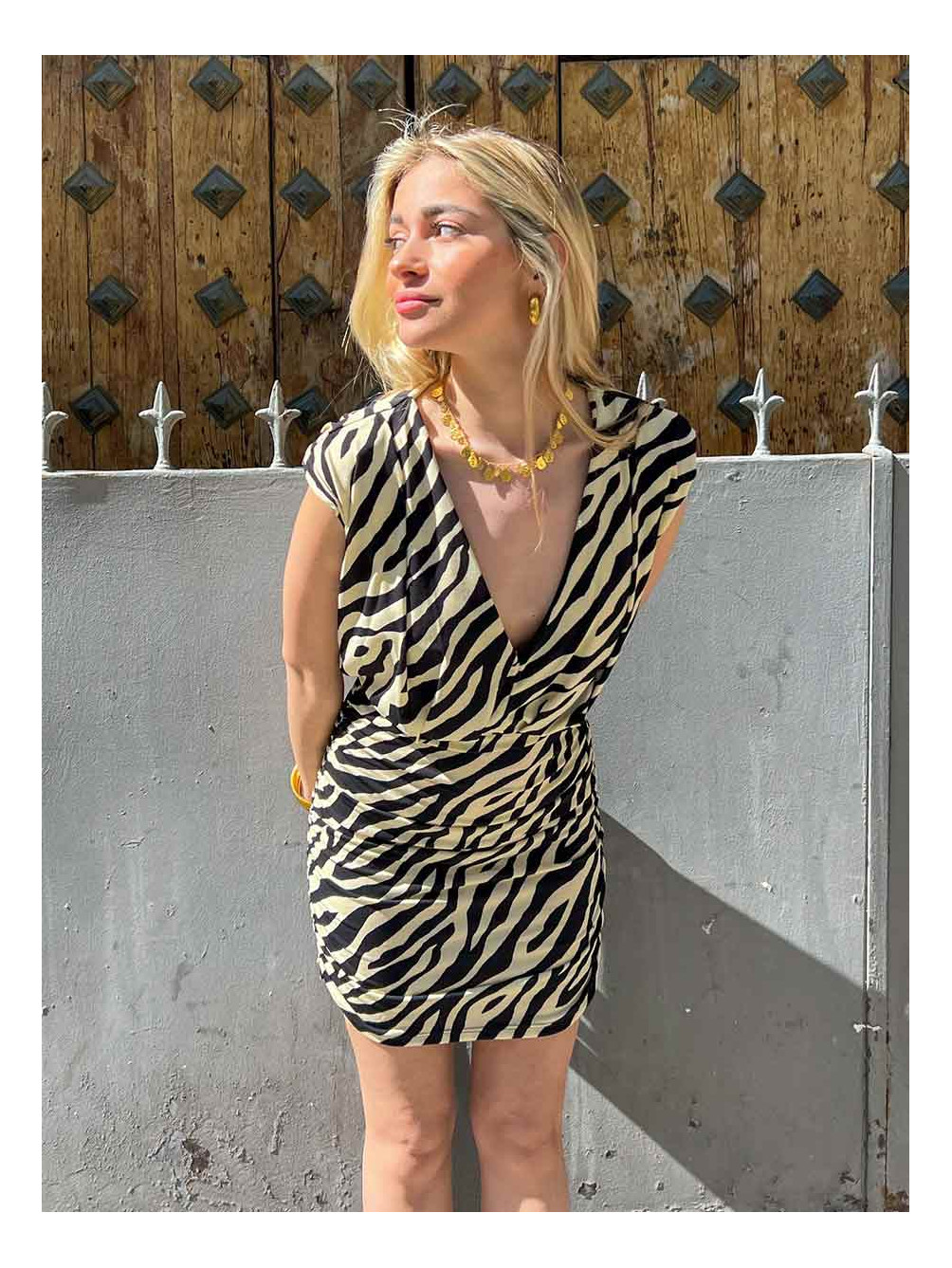 VESTIDO SUMMER CHIC ANIMAL - 3