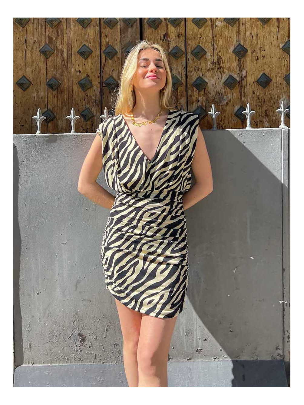 VESTIDO SUMMER CHIC ANIMAL - 4