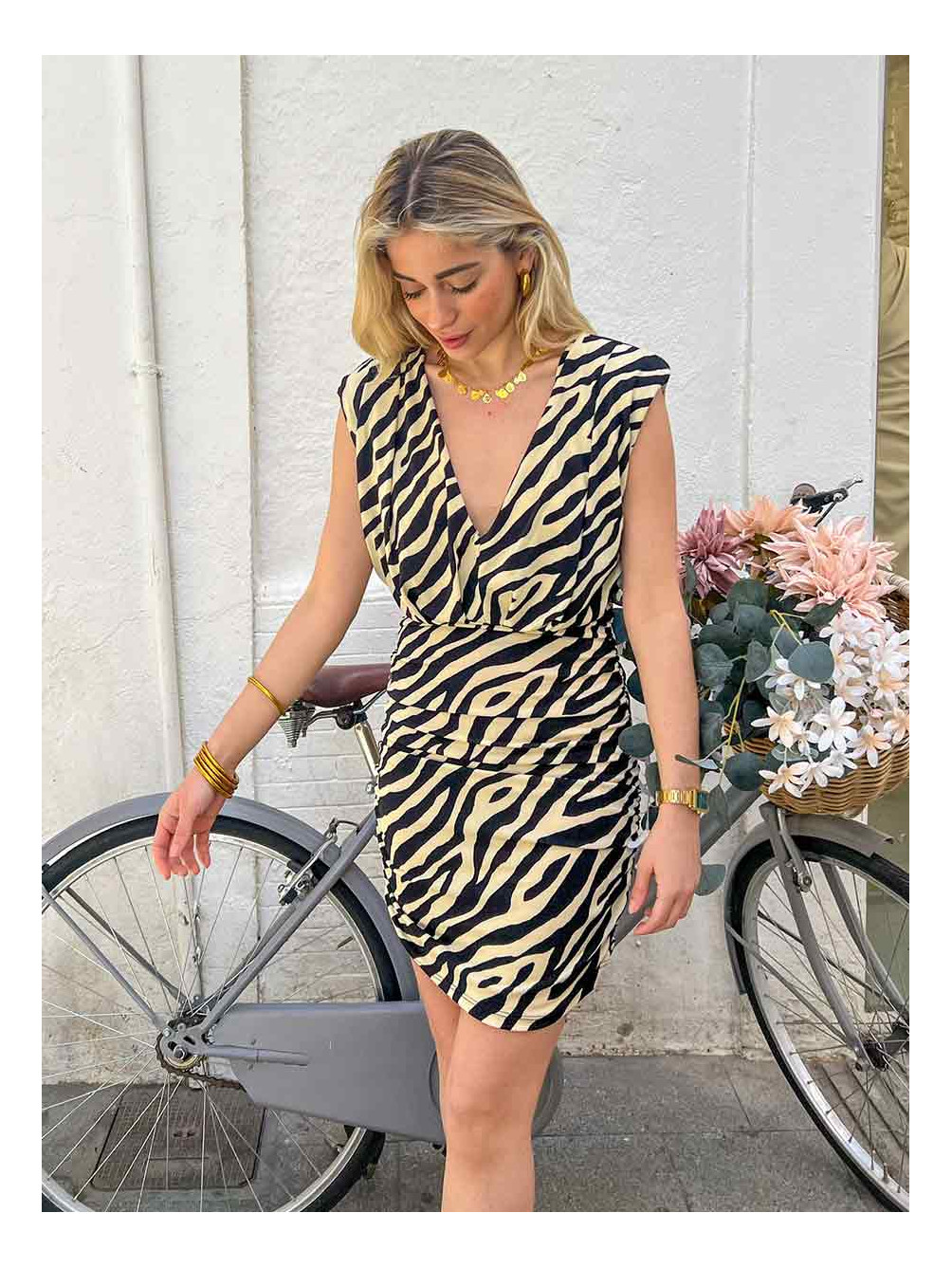 VESTIDO SUMMER CHIC ANIMAL - 5