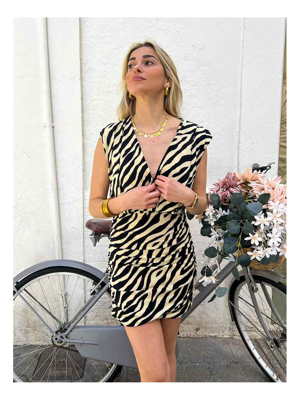 VESTIDO SUMMER CHIC ANIMAL - 6