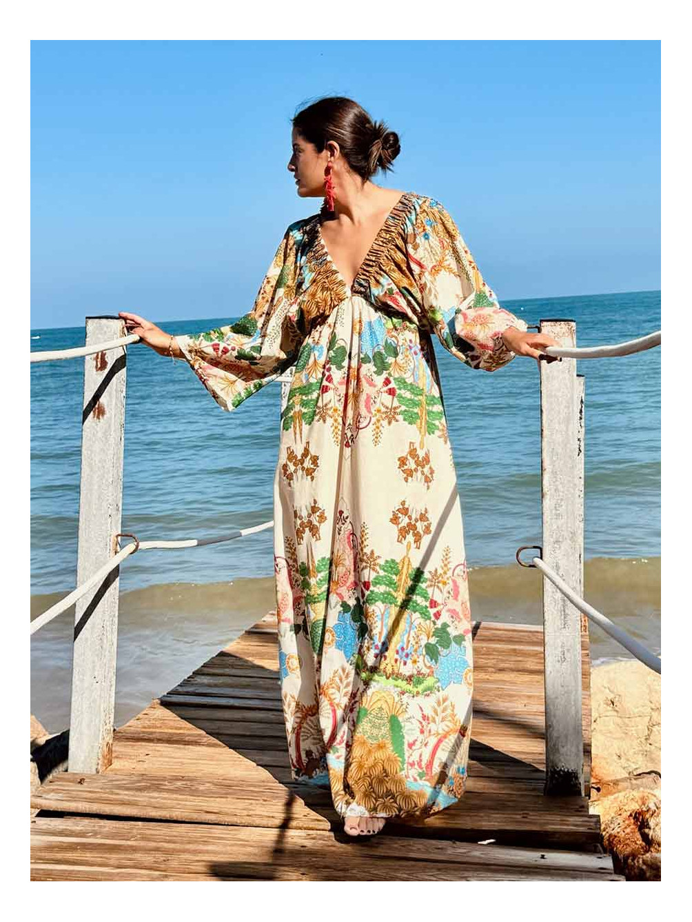 Vestido Arabia, Vestido de Verano, Vestido Mujer, Mariquita Trasquilá