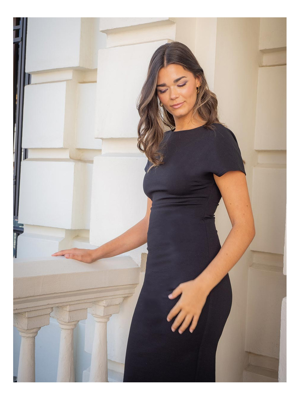 Vestido Basic Firenze, Vestido de Fiesta Negro, Vestido Negro, Mariquita Trasquilá