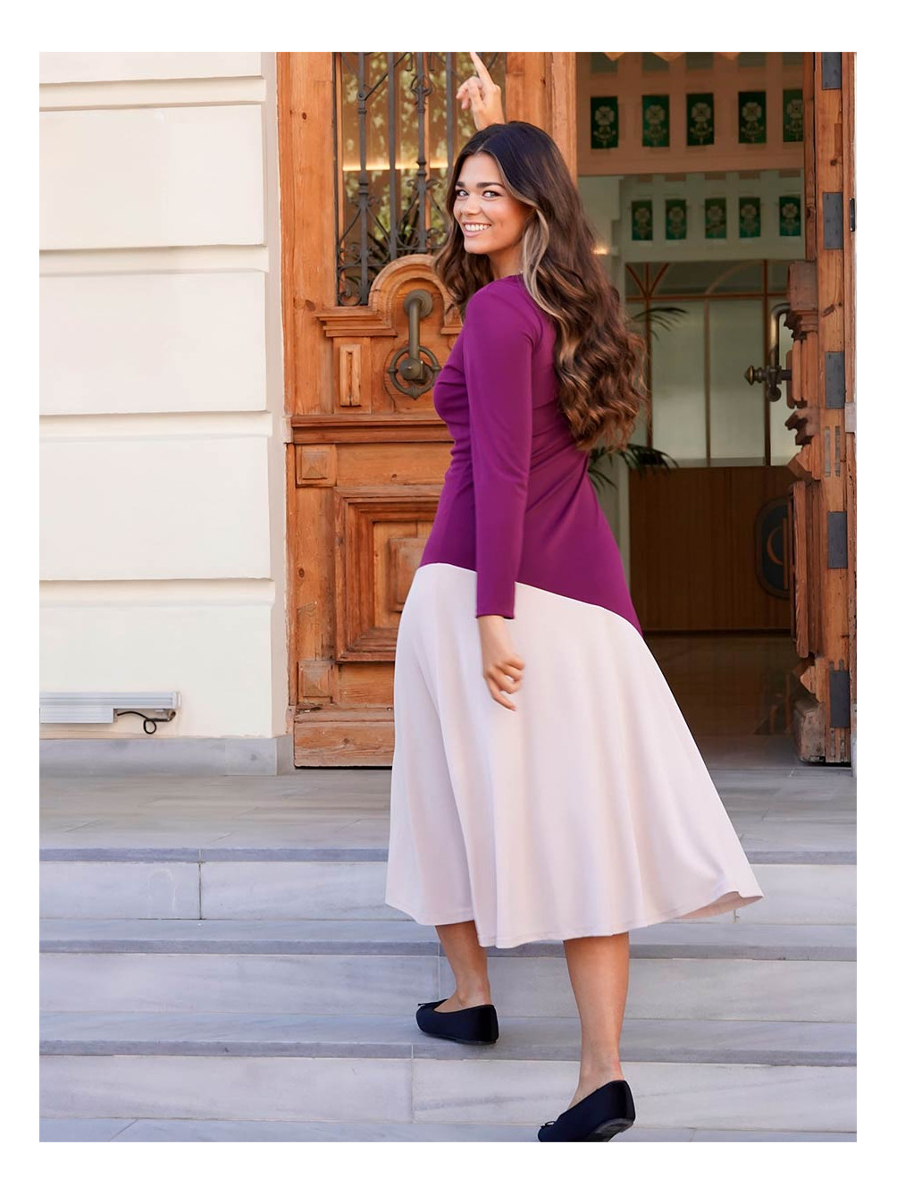 Vestido Esencia, Vestido de Mujer, Vestido Midi, Mariquita Trasquilá