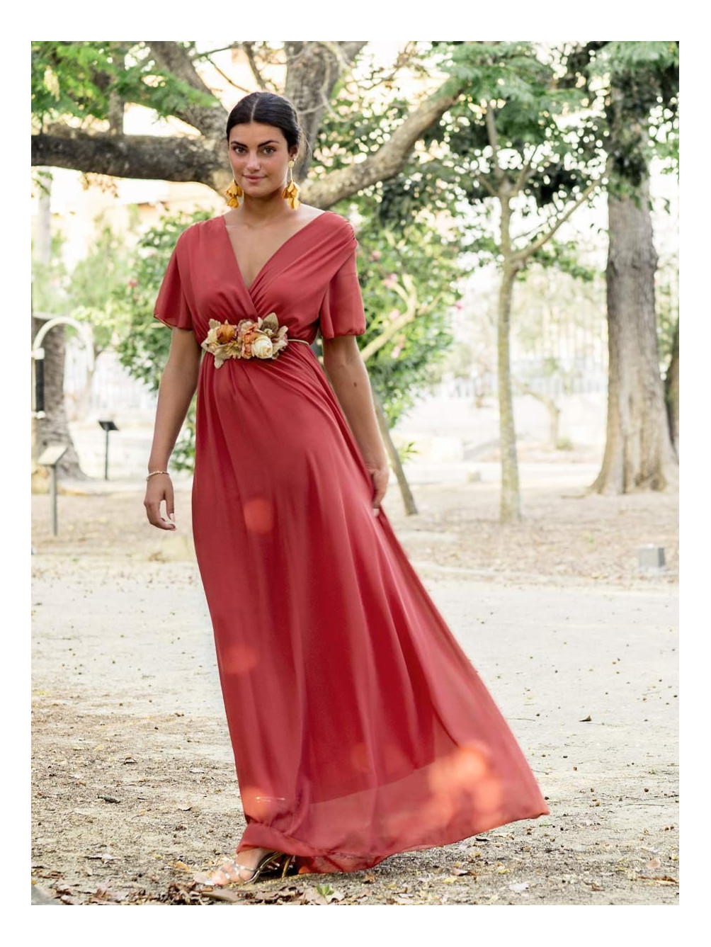 Vestido de fiesta, vestido largo, invitada perfecta, Mariquita Trasquilá